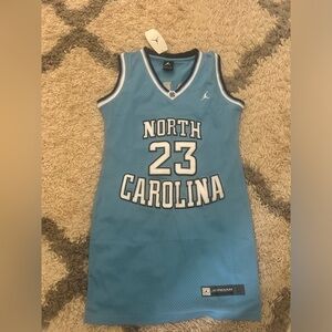 Women’s Size large Jordan North Carolina jersey dress